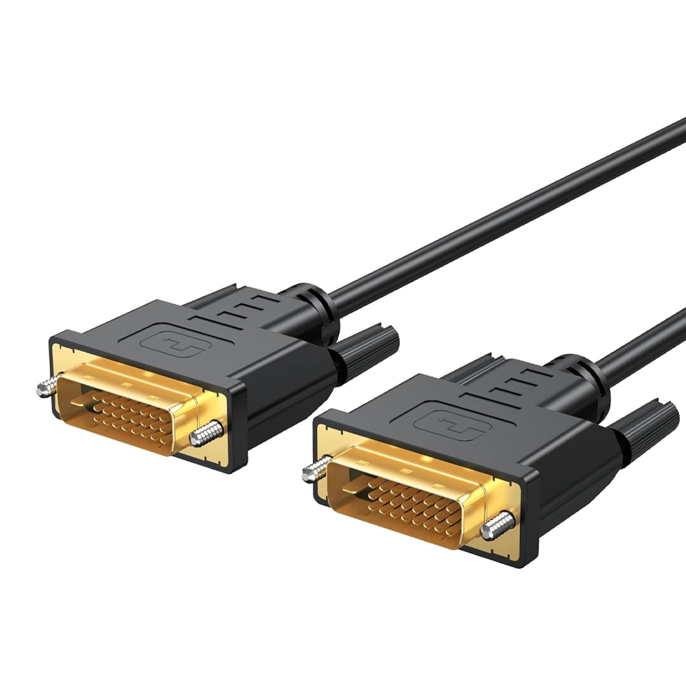 DVI to DVI-D 24+1 Cable Male to Male, DVI Cable dual link