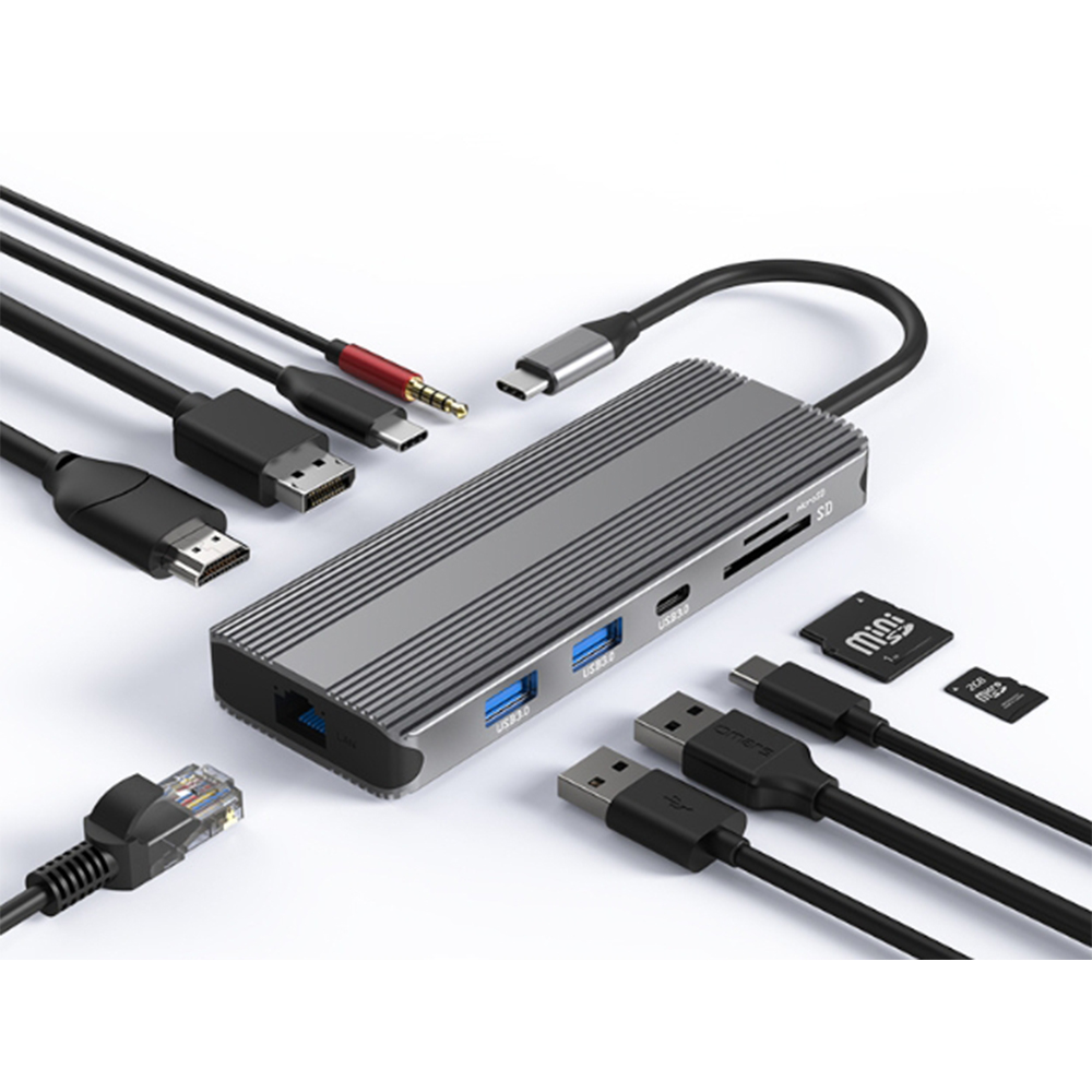 10 in 1 USB C Docking Station	