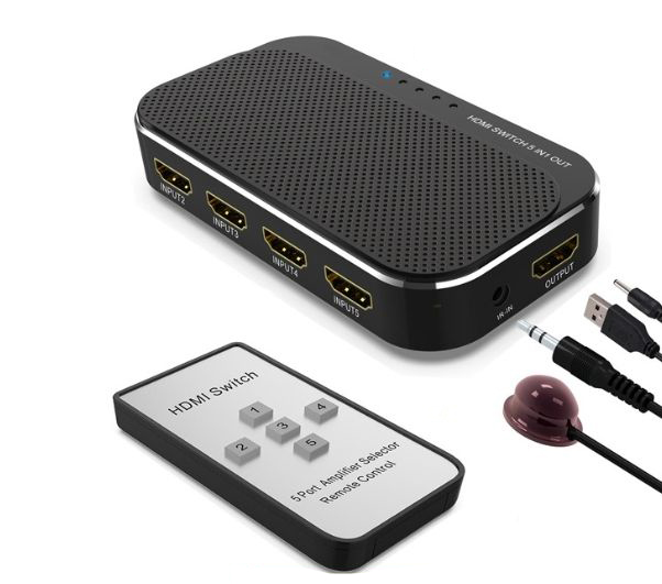 4K X 2K HDMI Swither 5 IN 1 Out